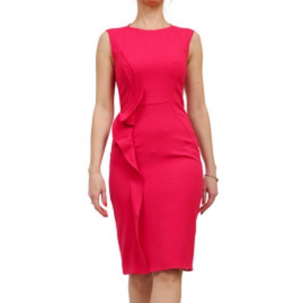 Elie Saab Pink Sheath Dress EU 36 size 6